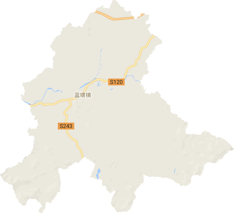 蓝塘镇电子地图