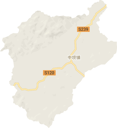 中坝镇电子地图