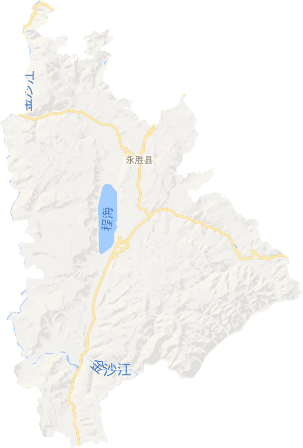 永胜县电子地图