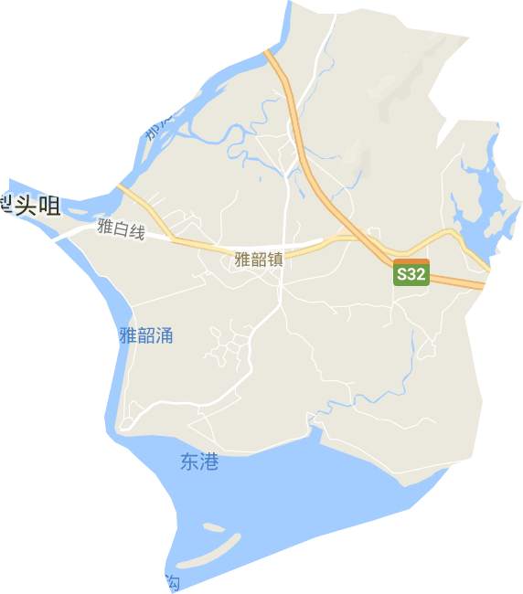 雅韶镇电子地图