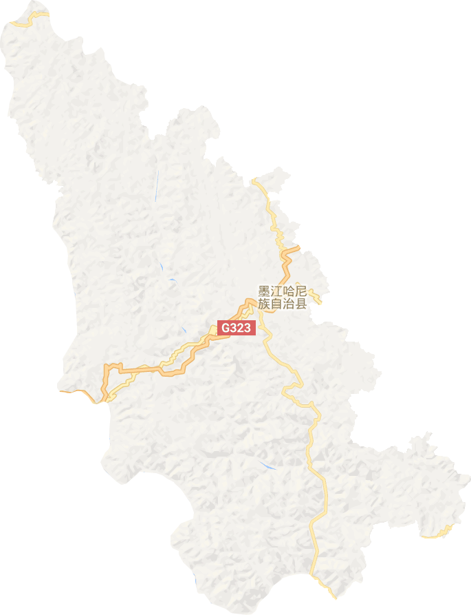 墨江哈尼族自治县电子地图