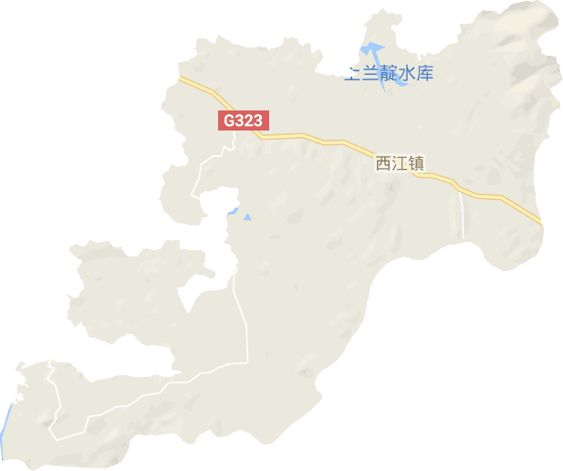 西江镇电子地图