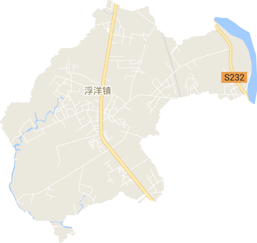 浮洋镇电子地图
