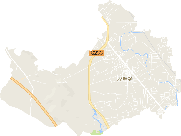 彩塘镇电子地图