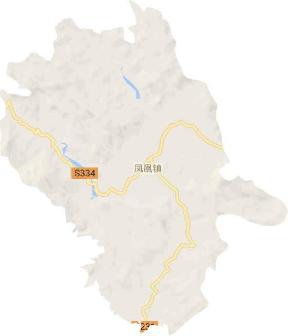 凤凰镇电子地图
