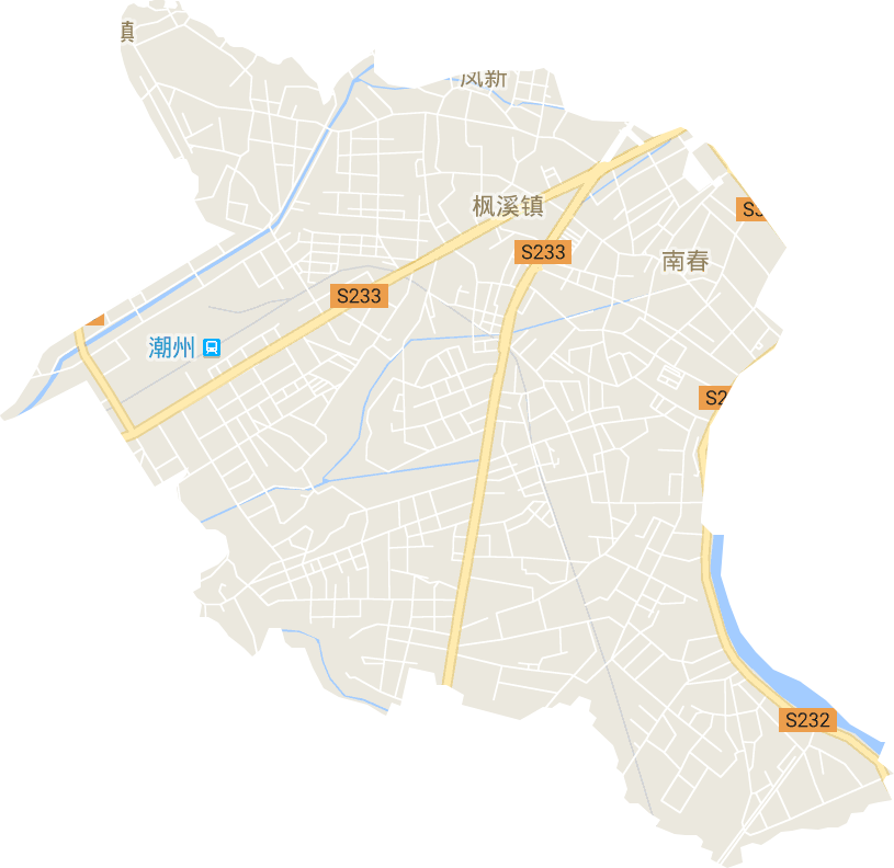 枫溪镇电子地图