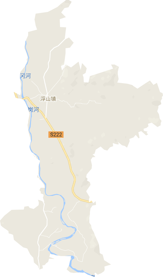 浮山镇电子地图