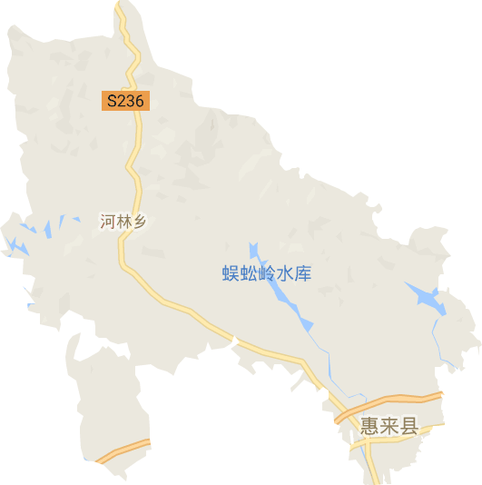 惠城镇电子地图
