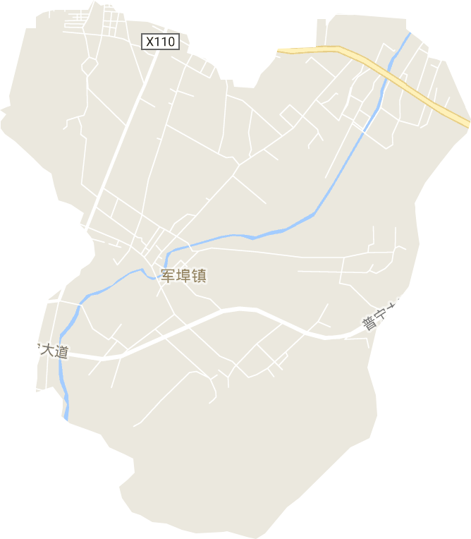 军埠镇电子地图