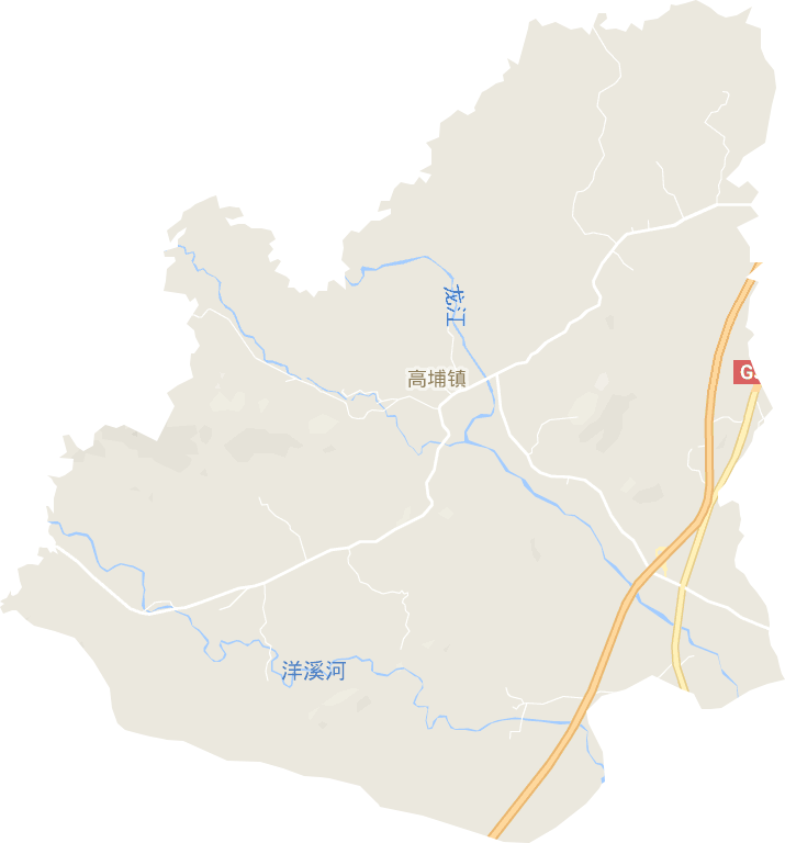 高埔镇电子地图