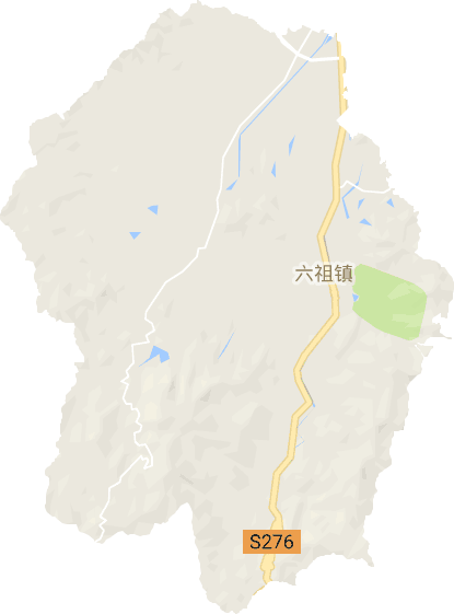 六祖镇电子地图