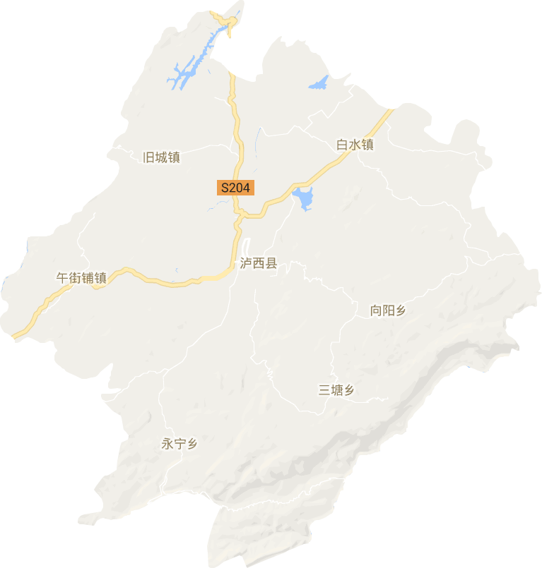 泸西县电子地图