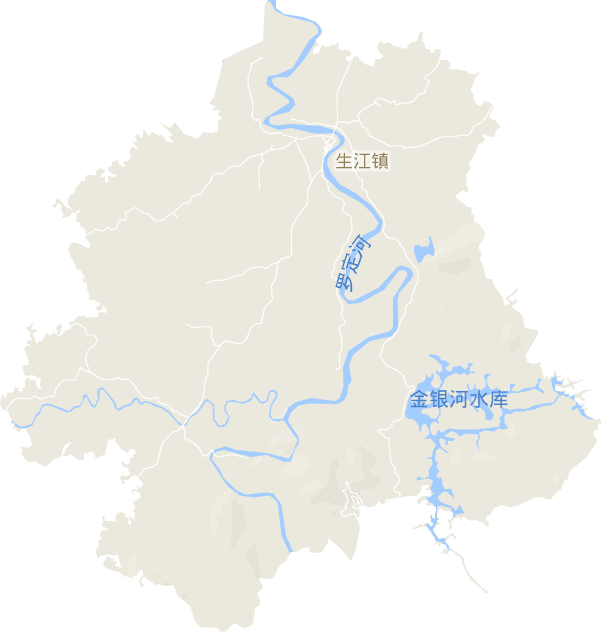 生江镇电子地图