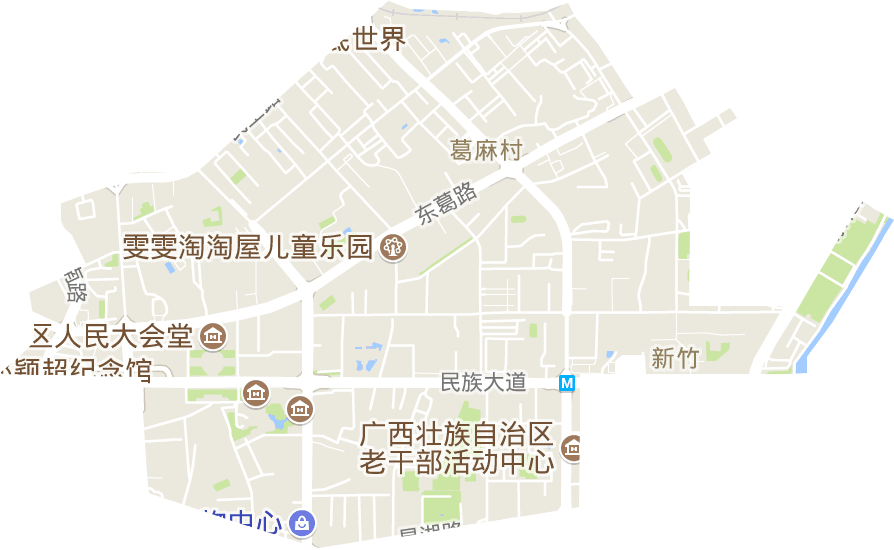 新竹街道电子地图