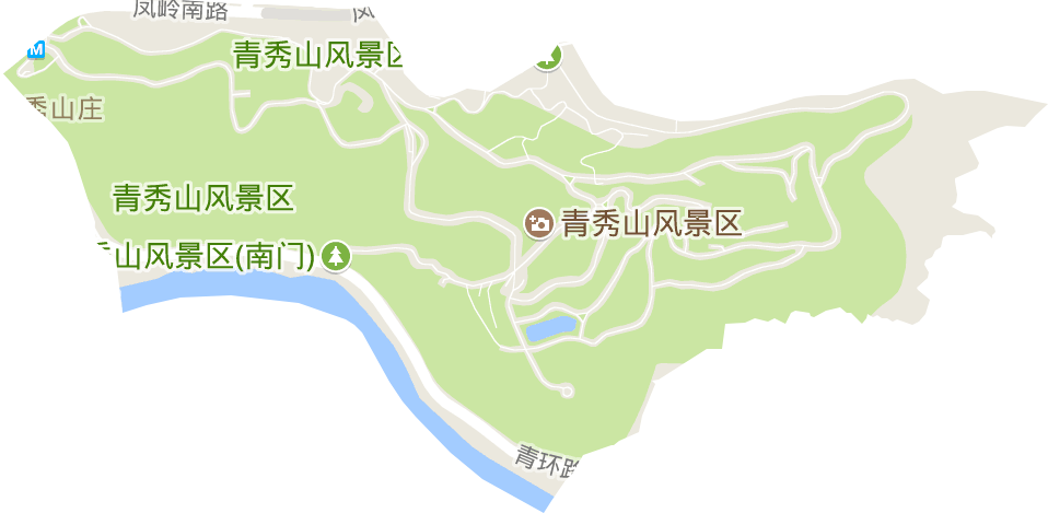 青秀山管理委员会电子地图