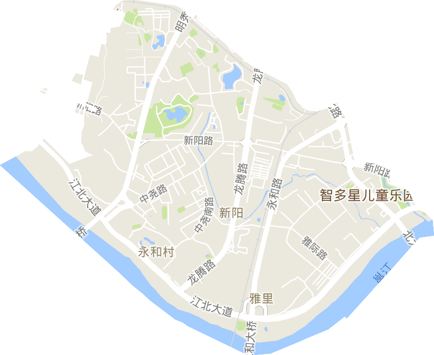 新阳街道电子地图