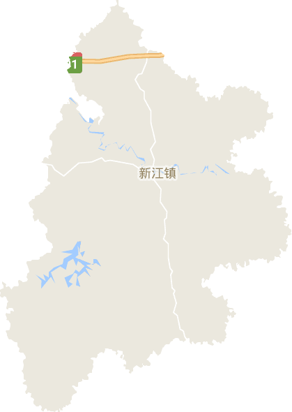 新江镇电子地图