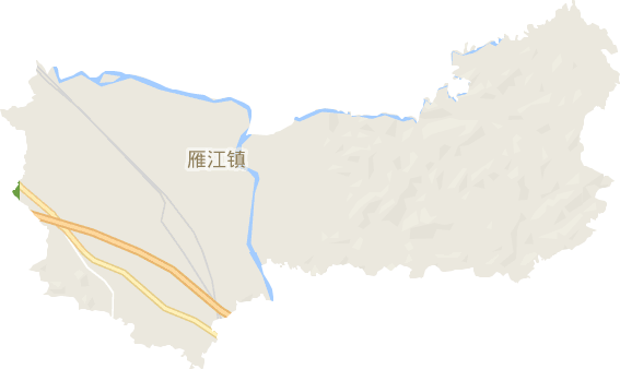 雁江镇电子地图