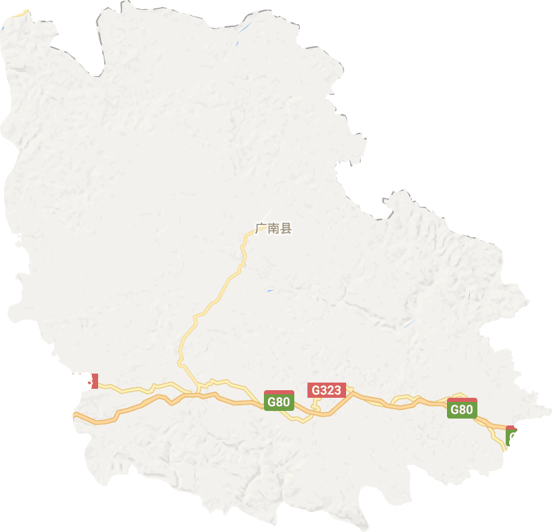 广南县电子地图