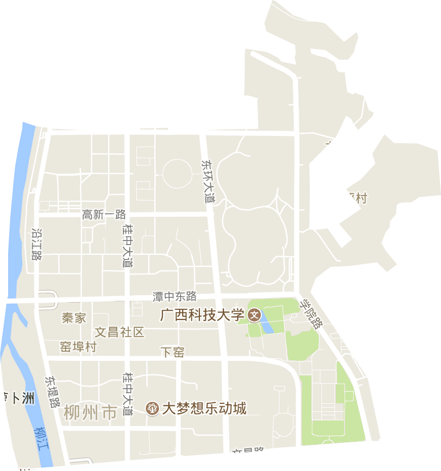 潭中街道电子地图