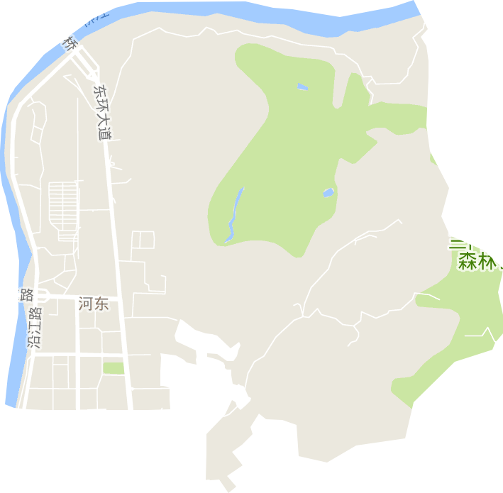 河东街道电子地图