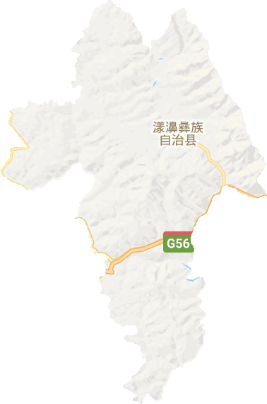 漾濞彝族自治县电子地图