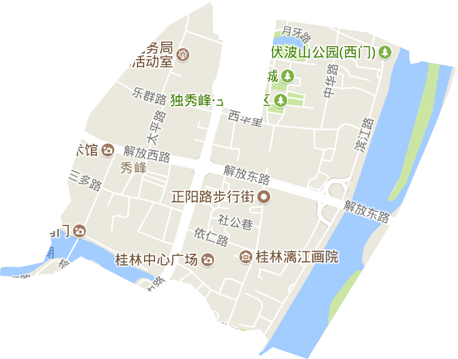 秀峰街道电子地图