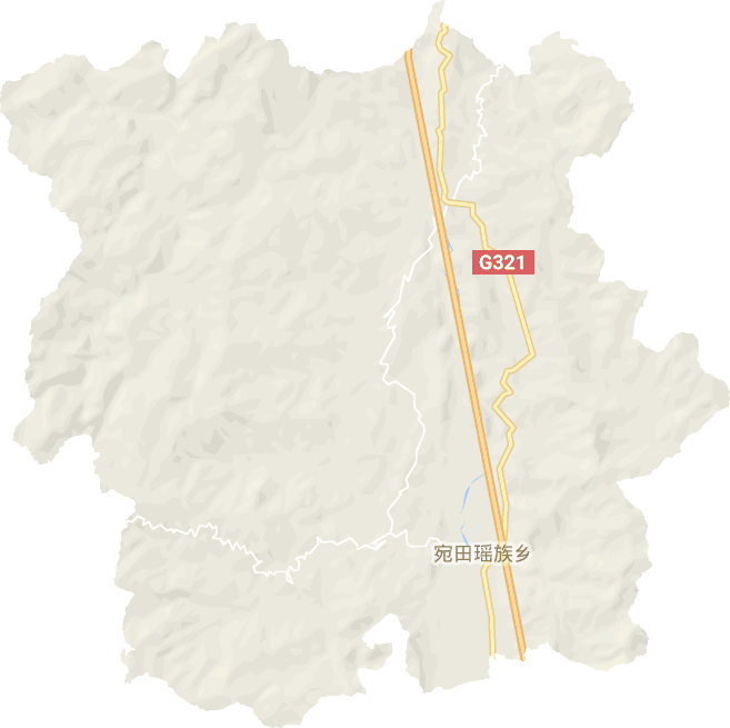 宛田瑶族乡电子地图
