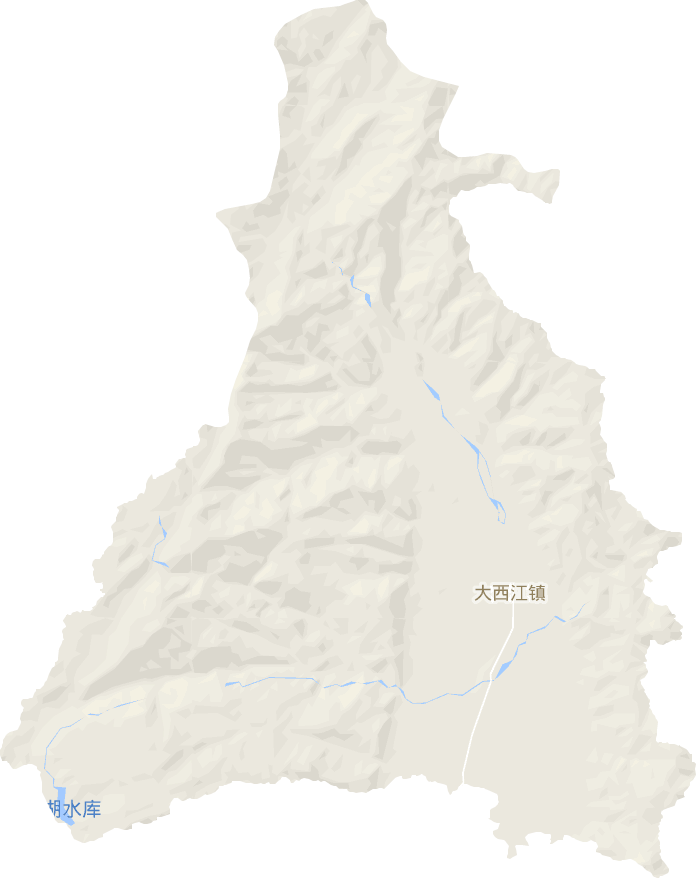 大西江镇电子地图