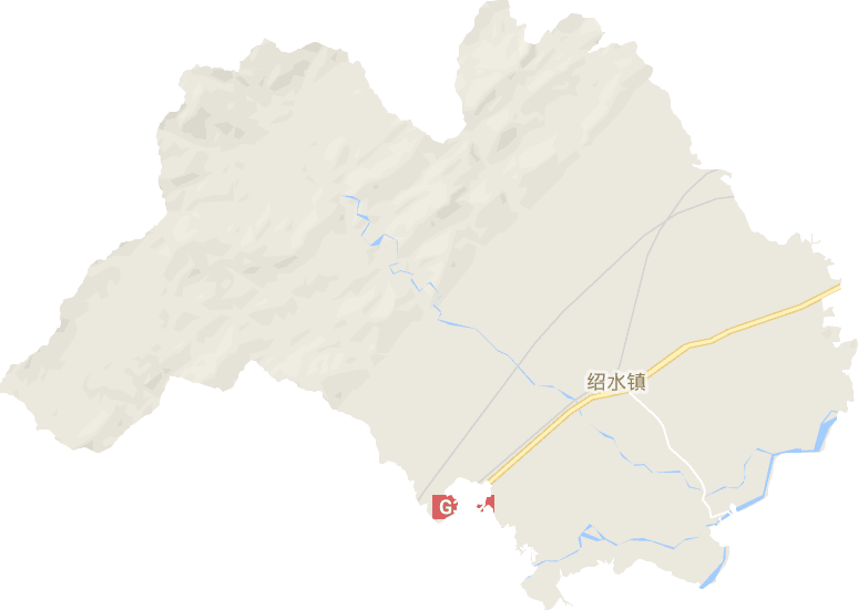 绍水镇电子地图