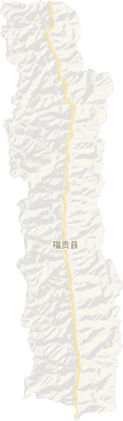 福贡县电子地图