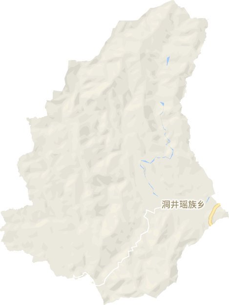 洞井瑶族乡电子地图