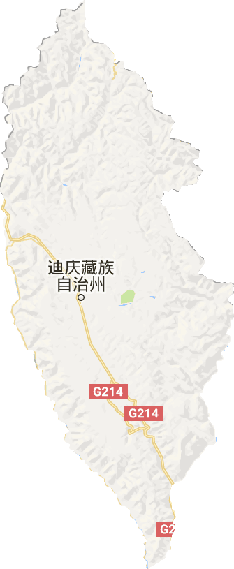 香格里拉市电子地图