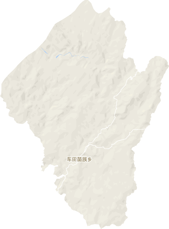 车田苗族乡电子地图
