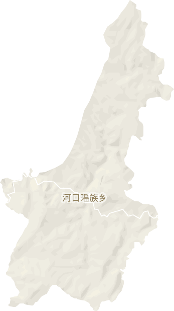 河口瑶族乡电子地图