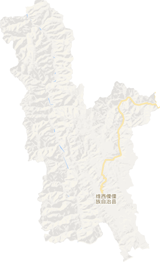 维西傈僳族自治县电子地图