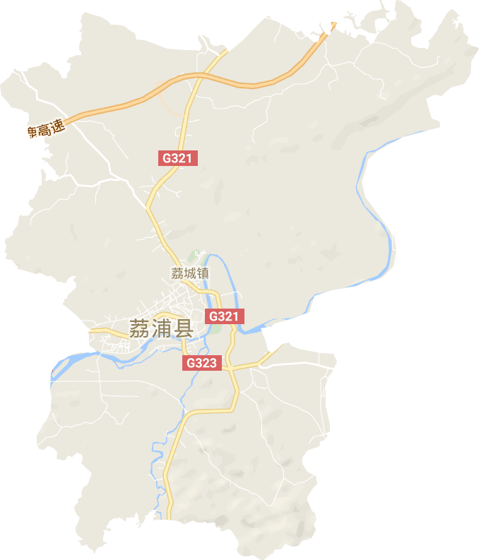 荔城镇电子地图