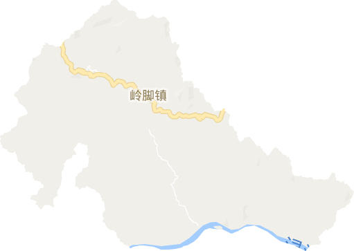 岭脚镇电子地图