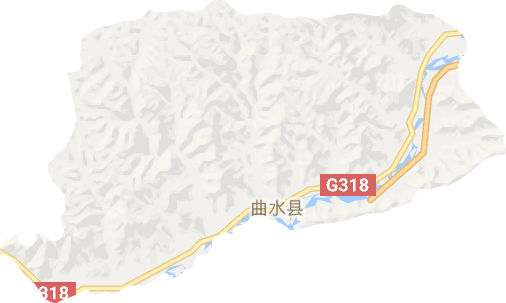 曲水县电子地图
