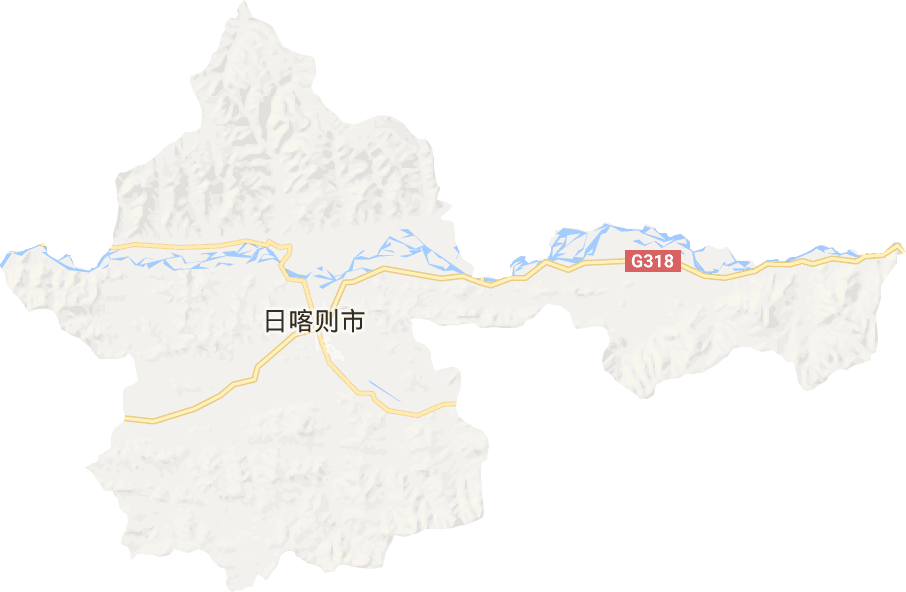 桑珠孜区电子地图
