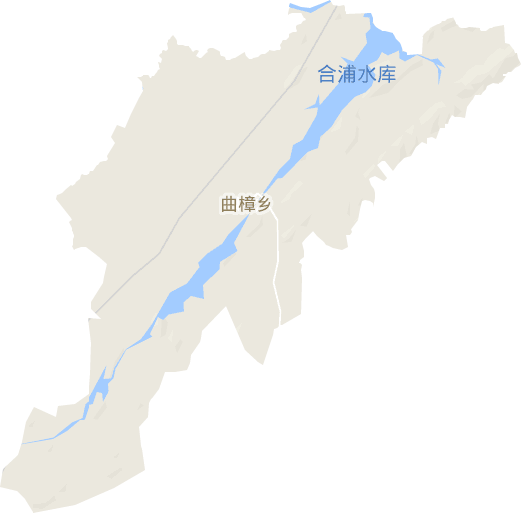 曲樟乡电子地图