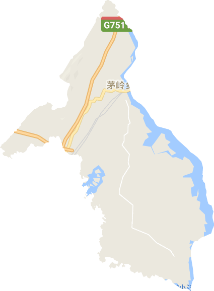 茅岭乡电子地图