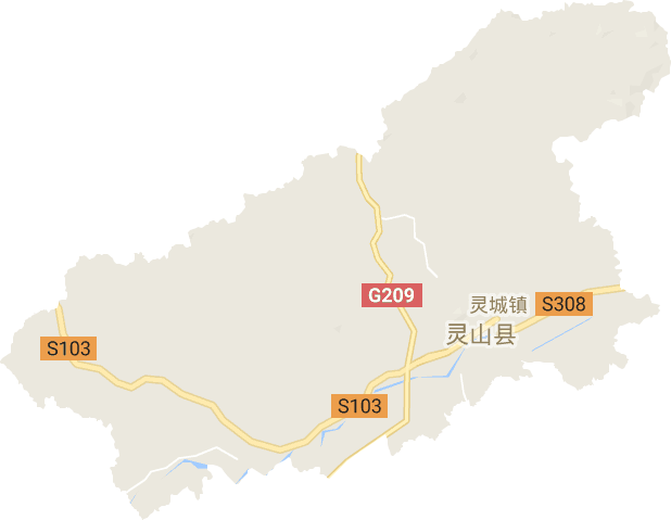 灵城镇电子地图