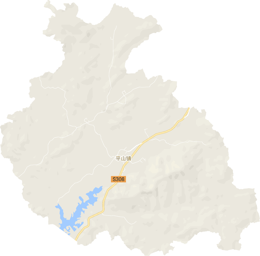 平山镇电子地图