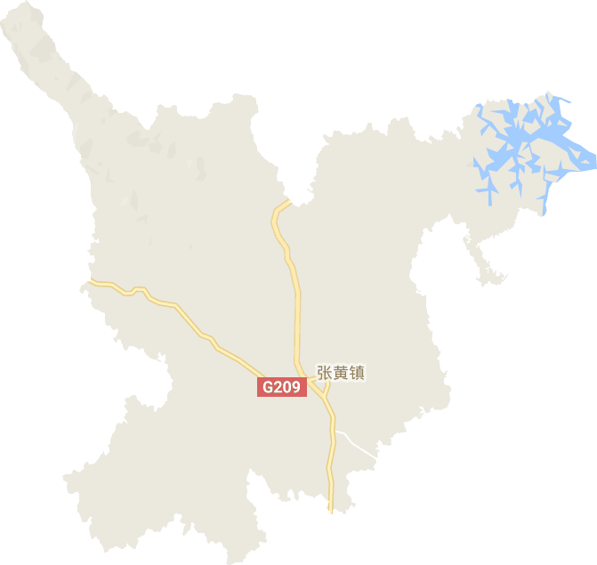 张黄镇电子地图