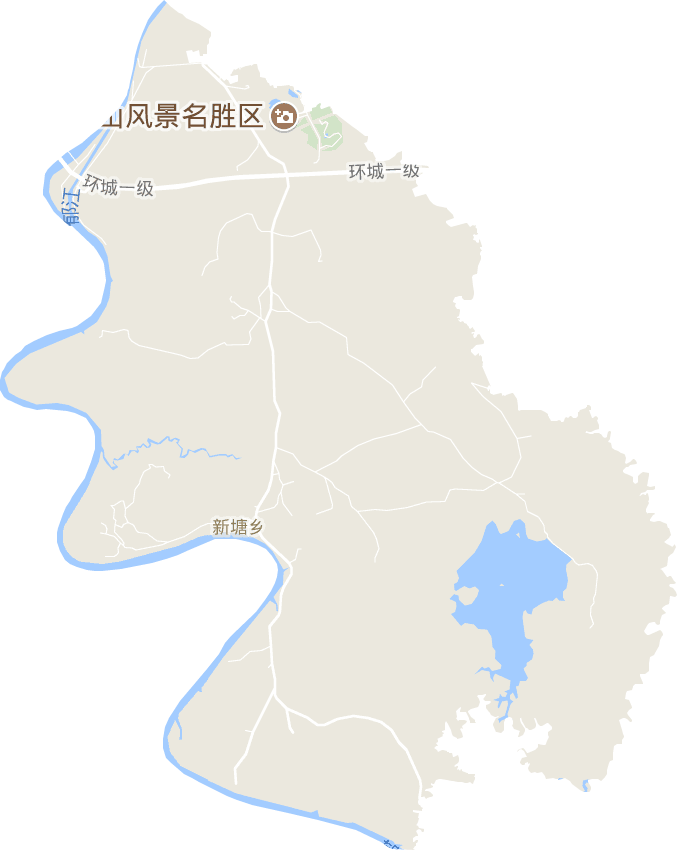 新塘乡电子地图