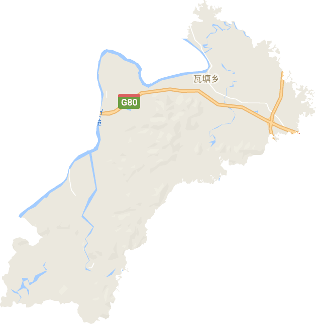 瓦塘乡电子地图