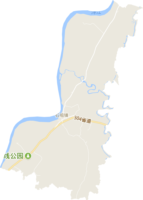 石咀镇电子地图