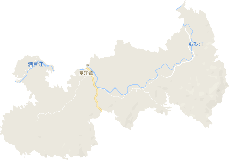 罗江镇电子地图