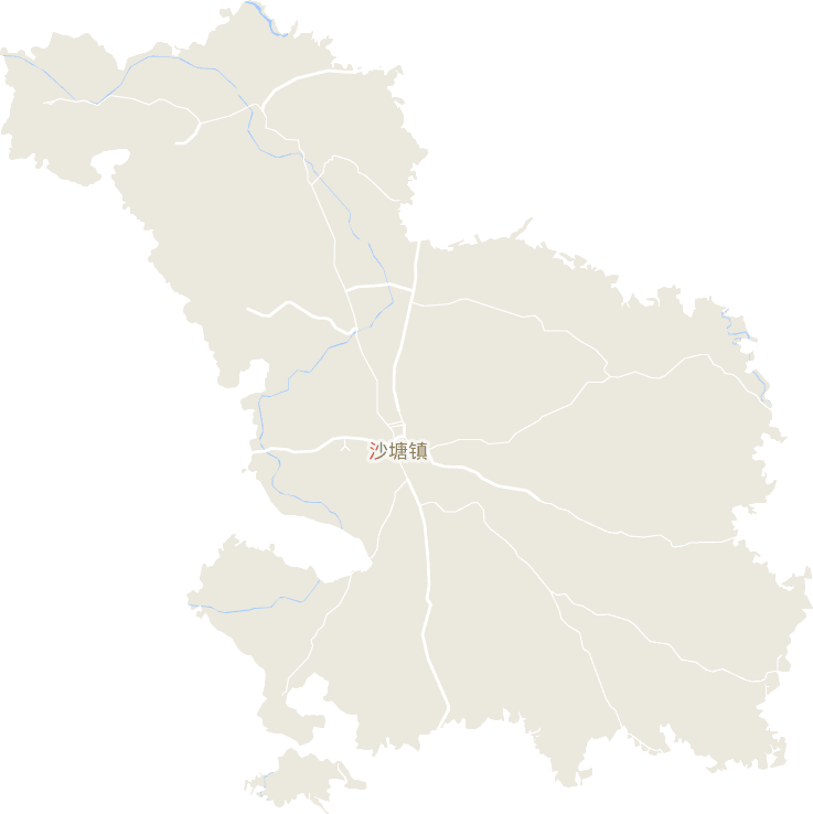 沙塘镇电子地图